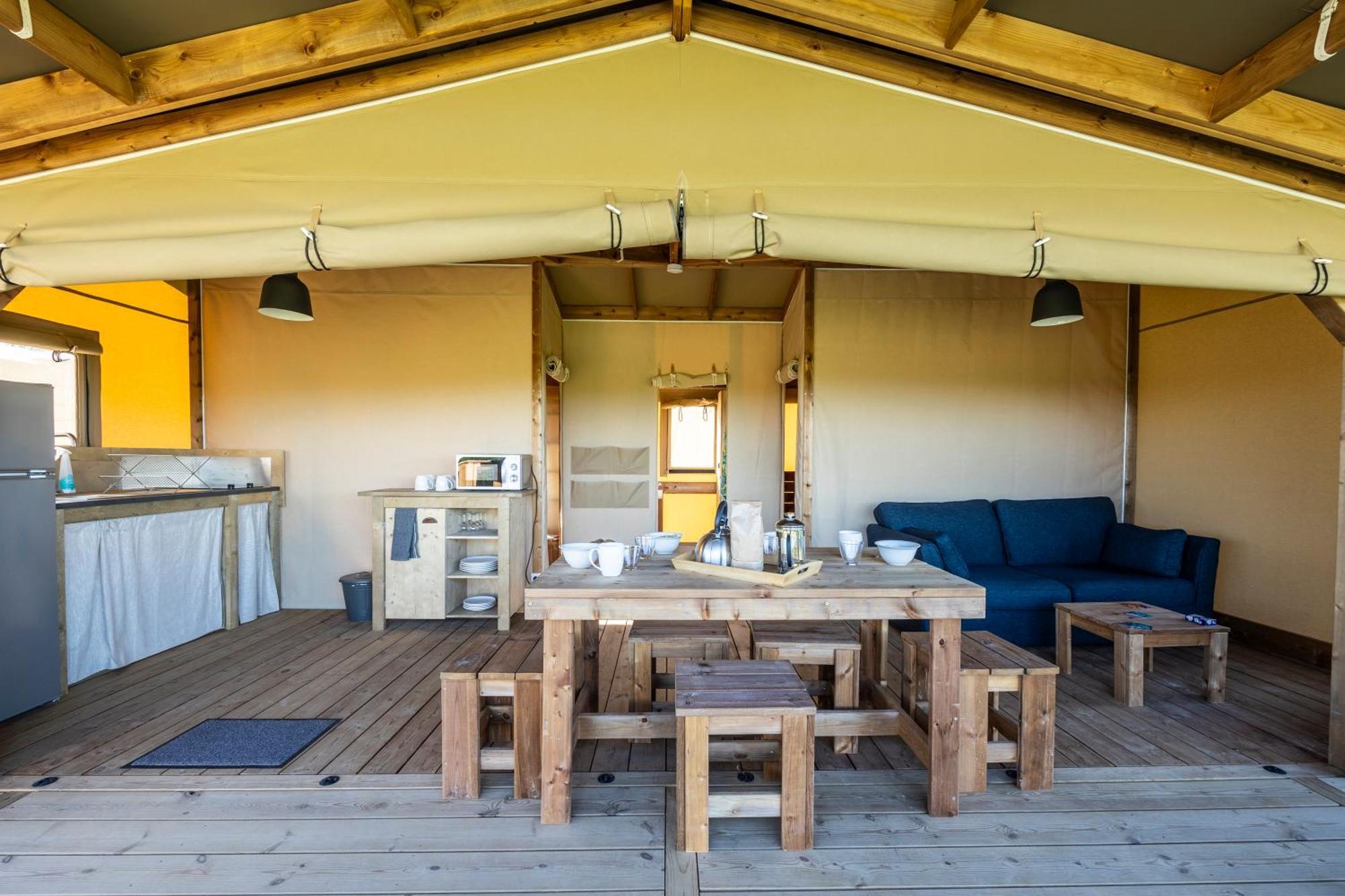Camping Domaine Saane Et Mer Quiberville Zimmer foto